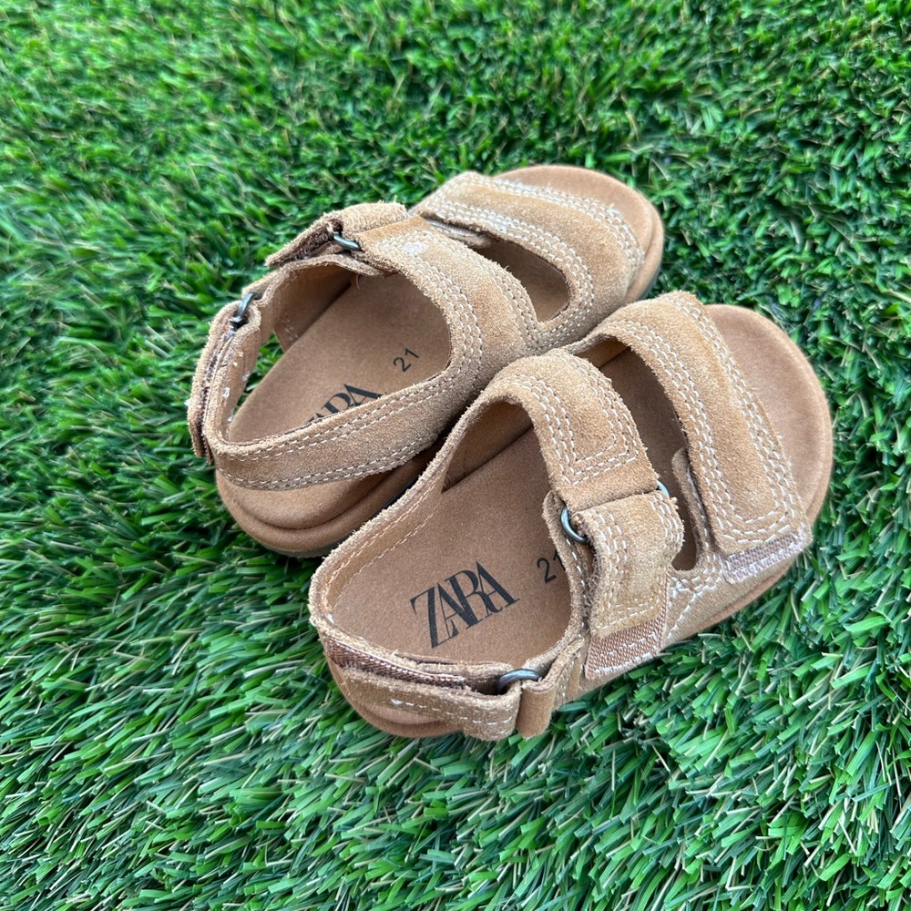 Zara leather sandals
